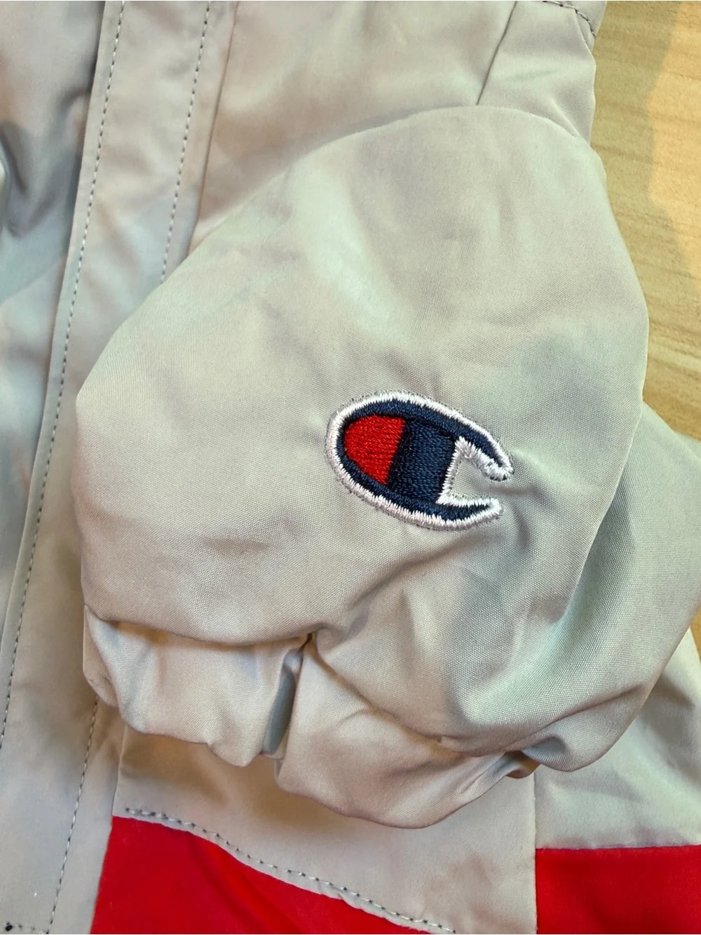 Champion Dog Colorblock Hooded Raincoat, Size Small